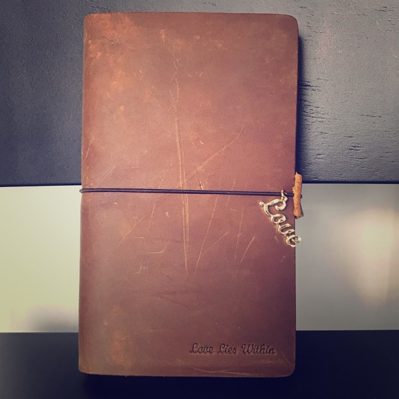 Vintage Leather Bound Journal - Picture 1 of 3